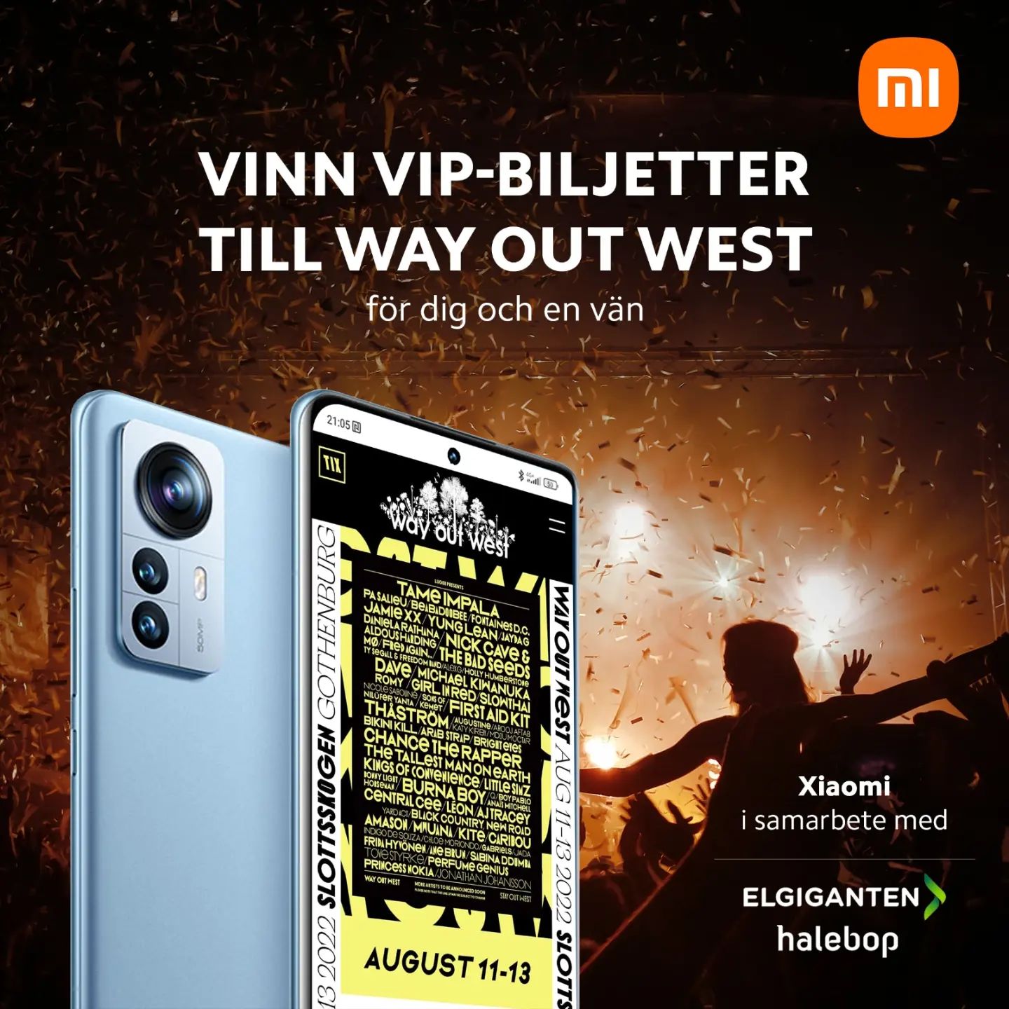 I samarbete med Xiaomi tävlar vi nu ut 3-dagars VIP-biljetter till dig och en vän!
Tre lyckliga vinnare dras den 13e juli. Stort lycka till!
- Följ @xiaomi.sverige
- Följ @influencesverige
- Gilla och dela detta inlägg
- Kommentera varför just du ska vinna
Eventuell vinstskatt betalas av vinnaren.